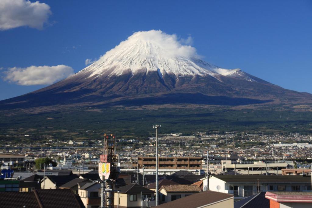 Fuji-Shi Business Hotel Furuiya Ryokan Fudzsi Kültér fotó